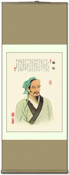 中醫(yī)掛圖：華佗畫像掛圖